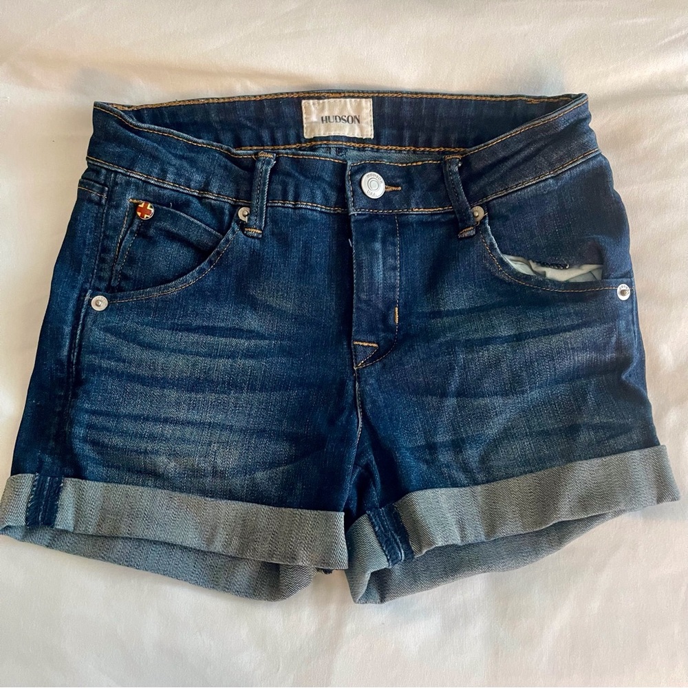 GIRLS Hudson denim shorts Sz 14